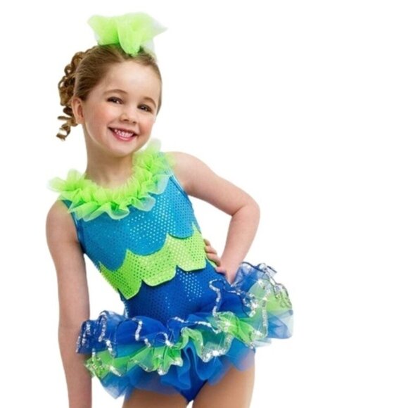 Girls dance tutu / Halloween costume fish - Picture 2 of 4